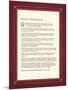 Desiderata-The Inspirational Collection-Mounted Giclee Print