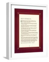 Desiderata-null-Framed Art Print