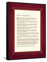 Desiderata-null-Framed Stretched Canvas