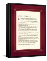 Desiderata-null-Framed Stretched Canvas