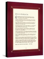 Desiderata-null-Stretched Canvas