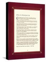 Desiderata-null-Stretched Canvas