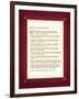 Desiderata-null-Framed Art Print