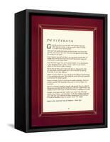 Desiderata-null-Framed Stretched Canvas