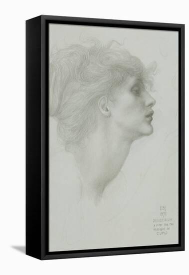 Desiderium-Edward Burne-Jones-Framed Stretched Canvas