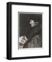 Desiderius Erasmus Dutch Humanist-null-Framed Art Print