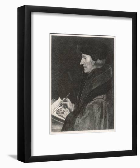 Desiderius Erasmus Dutch Humanist-null-Framed Art Print