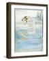Design 10 for 'Ode on the Death of a Favourite Cat' from 'The Poems of Thomas Gray'-William Blake-Framed Giclee Print