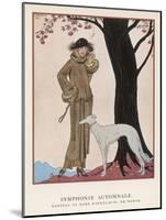 Design by Worth-Georges Barbier-Mounted Art Print