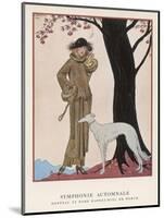 Design by Worth-Georges Barbier-Mounted Art Print