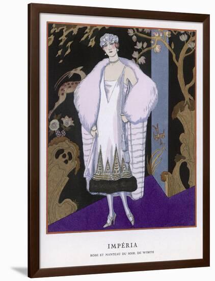 Design by Worth-Georges Barbier-Framed Art Print