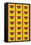 Design-CR-Watermelons in Yellow-Cristina Rodriguez-Framed Stretched Canvas