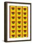 Design-CR-Watermelons in Yellow-Cristina Rodriguez-Framed Giclee Print