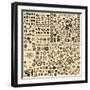 Design Elements Set-Roverto-Framed Art Print