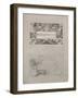 Design for 50 Crown Banknote of the Republic of Czechoslovakia, 1930-Alphonse Mucha-Framed Giclee Print