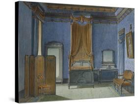 Design for a Bedroom-French School-Stretched Canvas