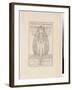 Design for a Bookplate, 1896 (Pencil on Paper)-Margaret Macdonald Mackintosh-Framed Giclee Print