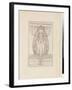 Design for a Bookplate, 1896 (Pencil on Paper)-Margaret Macdonald Mackintosh-Framed Giclee Print