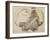 Design for a Bookplate-Franz Von Bayros-Framed Giclee Print