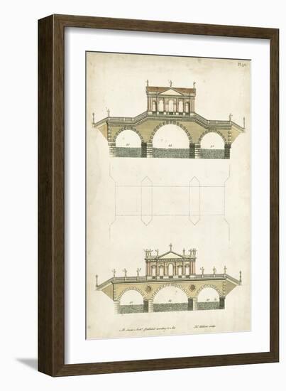 Design for a Bridge II-J. Addison-Framed Art Print