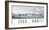 Design for a Bridge with a Centre Arch of Iron-James Basire-Framed Premium Giclee Print