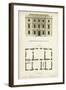 Design for a Building I-J. Addison-Framed Art Print