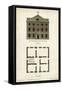 Design for a Building III-J. Addison-Framed Stretched Canvas