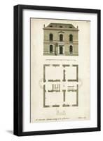 Design for a Building IV-J. Addison-Framed Art Print