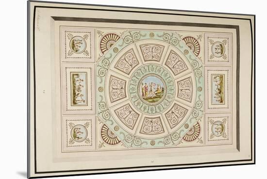 Design For a Ceiling-null-Mounted Giclee Print