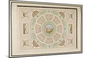 Design For a Ceiling-null-Mounted Giclee Print