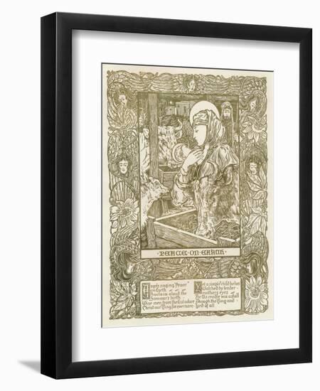 Design for a Christmas Carol, C1898-James Allan Duncan-Framed Premium Giclee Print