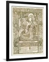 Design for a Christmas Carol, C1898-James Allan Duncan-Framed Giclee Print