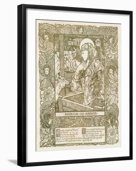 Design for a Christmas Carol, C1898-James Allan Duncan-Framed Giclee Print