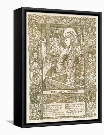 Design for a Christmas Carol, C1898-James Allan Duncan-Framed Stretched Canvas