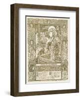 Design for a Christmas Carol, C1898-James Allan Duncan-Framed Giclee Print