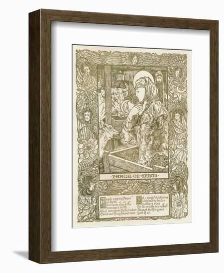 Design for a Christmas Carol, C1898-James Allan Duncan-Framed Giclee Print