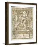 Design for a Christmas Carol, C1898-James Allan Duncan-Framed Giclee Print