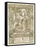 Design for a Christmas Carol, C1898-James Allan Duncan-Framed Stretched Canvas