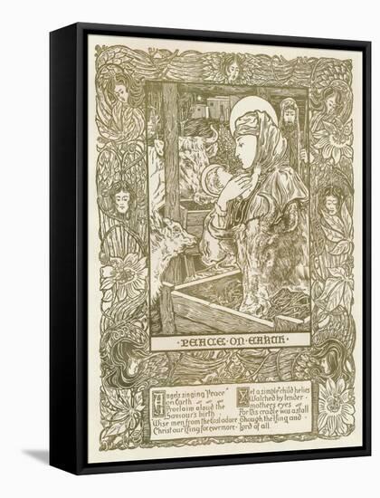 Design for a Christmas Carol, C1898-James Allan Duncan-Framed Stretched Canvas