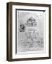 Design For a Church-Leonardo da Vinci-Framed Giclee Print