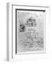 Design For a Church-Leonardo da Vinci-Framed Giclee Print