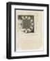 Design for a Clock Face, for W.J. Bassett-Lowke, 1917-Charles Rennie Mackintosh-Framed Giclee Print