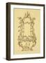 Design for a Console Table (Pen & Ink Wash)-John Linnell-Framed Giclee Print