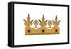 Design for a Coronet-Henry Shaw-Framed Stretched Canvas