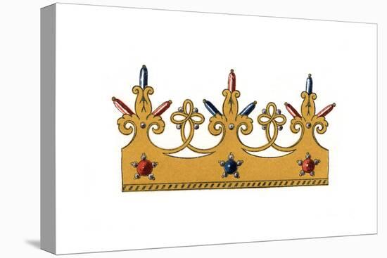 Design for a Coronet-Henry Shaw-Stretched Canvas