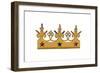 Design for a Coronet-Henry Shaw-Framed Giclee Print