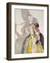 Design for a Costume of a Marquise for the Ballerina Tamara Karsavina, 1924 (Watercolour and Touche-Konstantin Andreevic Somov-Framed Giclee Print