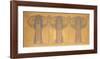 Design For a Decorative Frieze of Figures-Frances MacNair-Framed Art Print