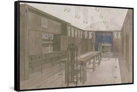 Design for a Dining Room, 1901-Charles Rennie Mackintosh-Framed Stretched Canvas