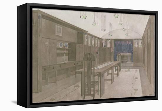 Design for a Dining Room, 1901-Charles Rennie Mackintosh-Framed Stretched Canvas